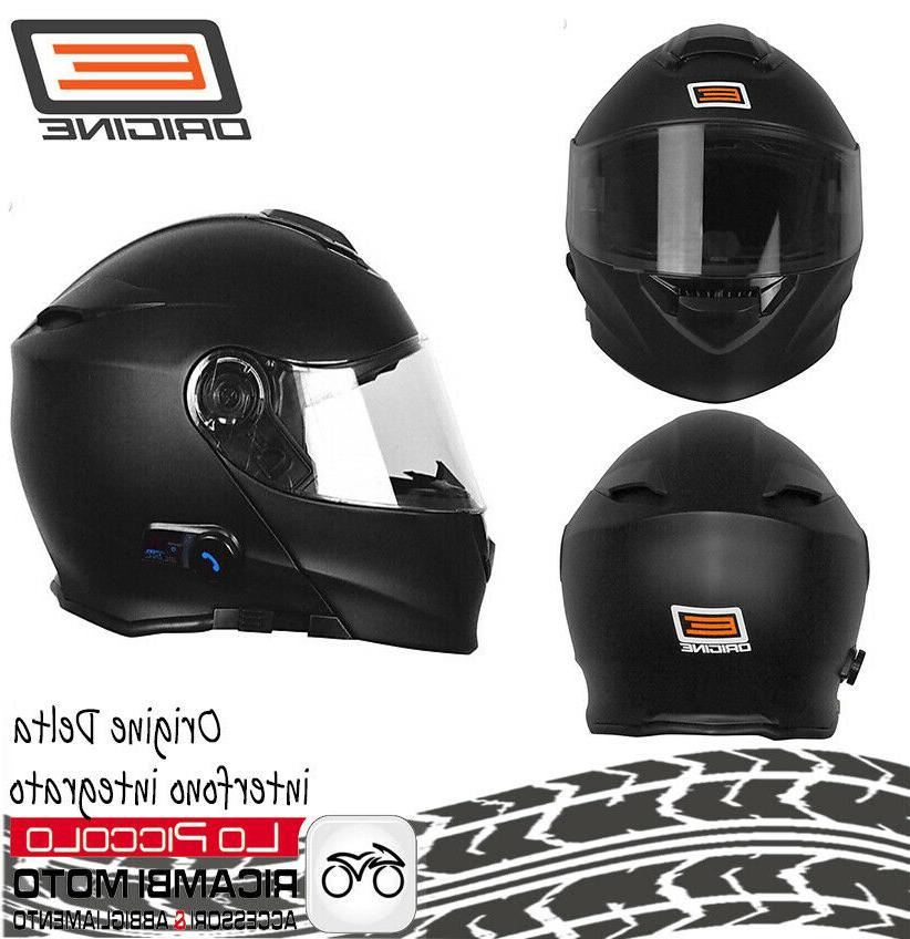 casque moduler moto delta bt noir mat