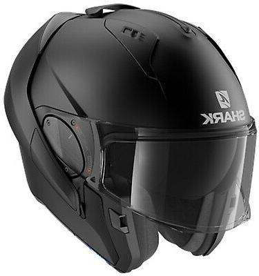 casque moduler shark evo es noir mat