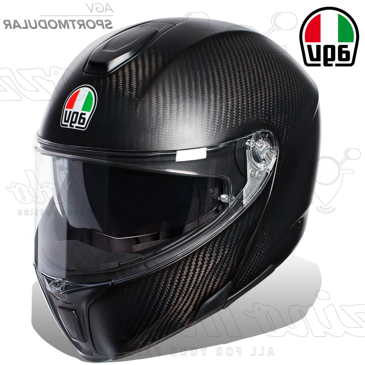 casque moduler sportmodular solid plk carbone mat