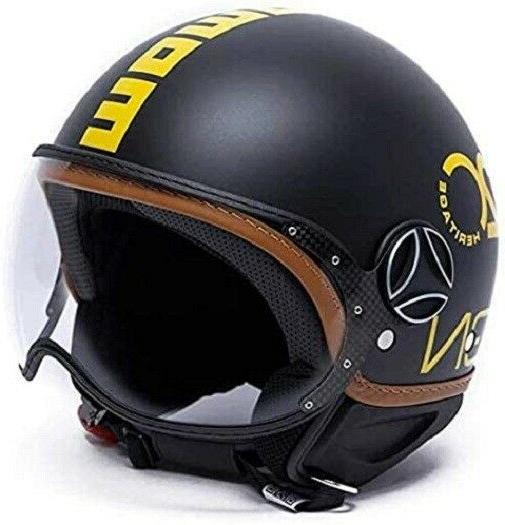 casque momo design fighter classic noir mat
