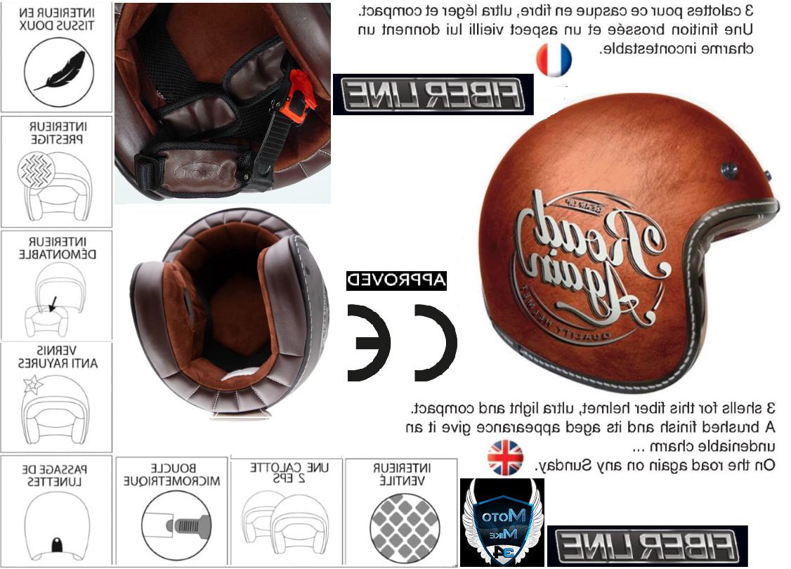 casque moto cafe racer bobber harley jet