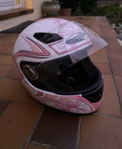 casque moto femme comme neuf