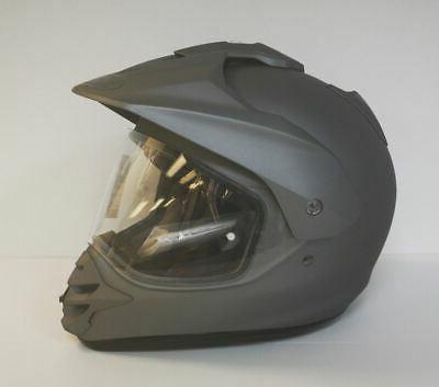 casque moto integral hornet gris mat