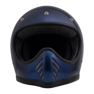 casque moto integral seventy five bleu taille