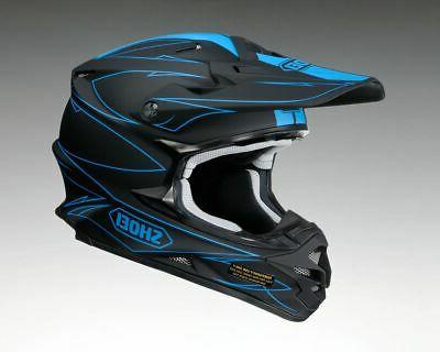 casque moto integral vfx w bleu mat