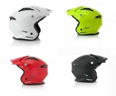 casque moto jet aria trial enduro scooter