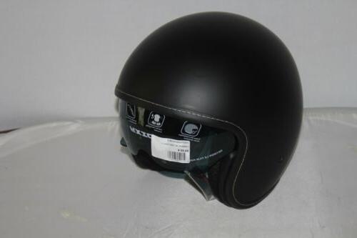 casque moto jet jet 1 noir mat