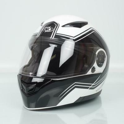 casque moto modulable outline 2 0 blanc