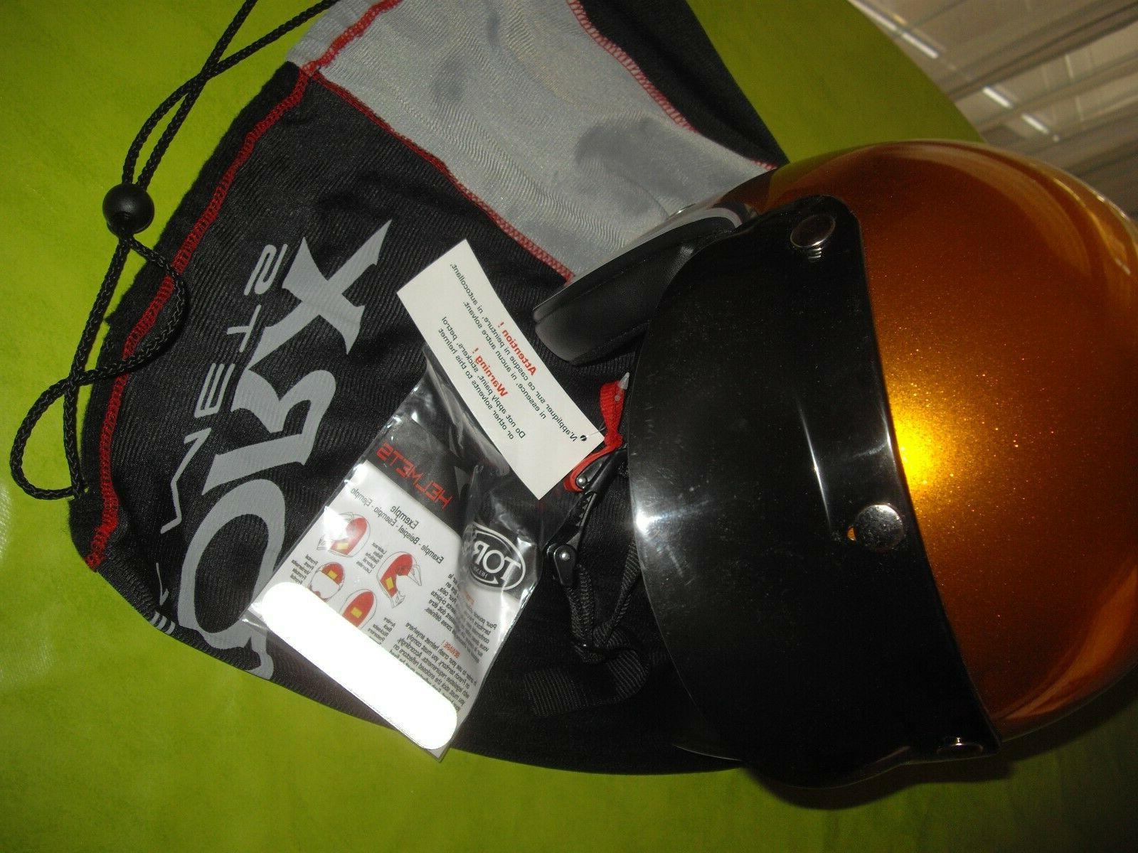 casque moto neuf jet wyatt or t