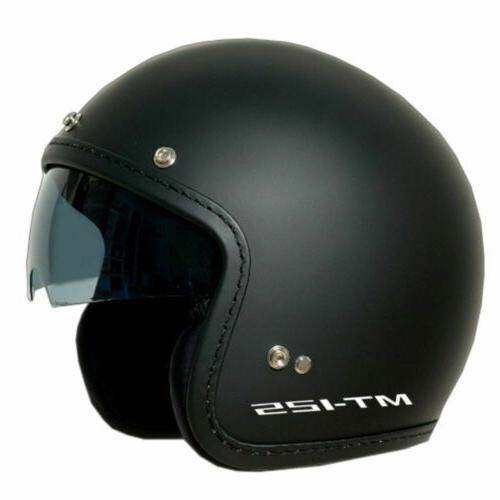 casque moto noir mat approuve 3 boutons