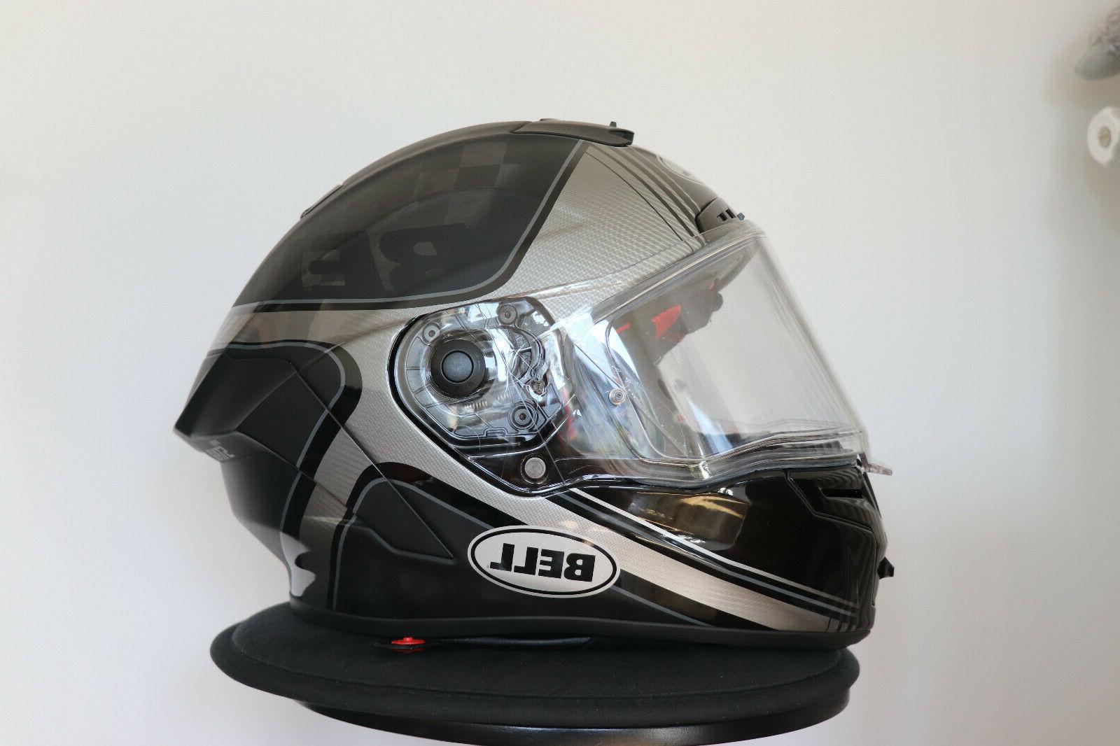 casque moto pro star mat black carbon