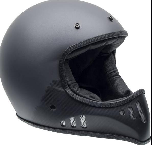 casque moto scooter integral rcv carbon anthracite