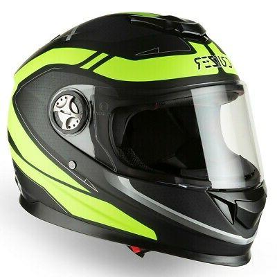 casque moto scooter integrale approuve compact visiere