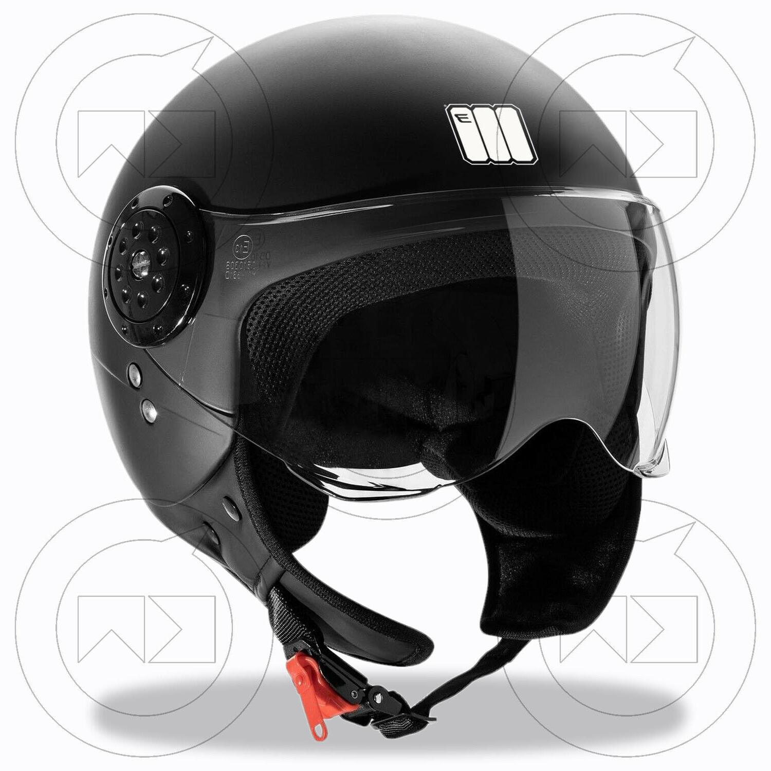 casque moto scooter jet approuve ecer 22