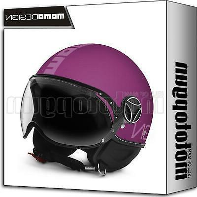 casque moto urban jet fighter classic violet