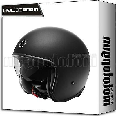 casque moto urban jet zero pure noir