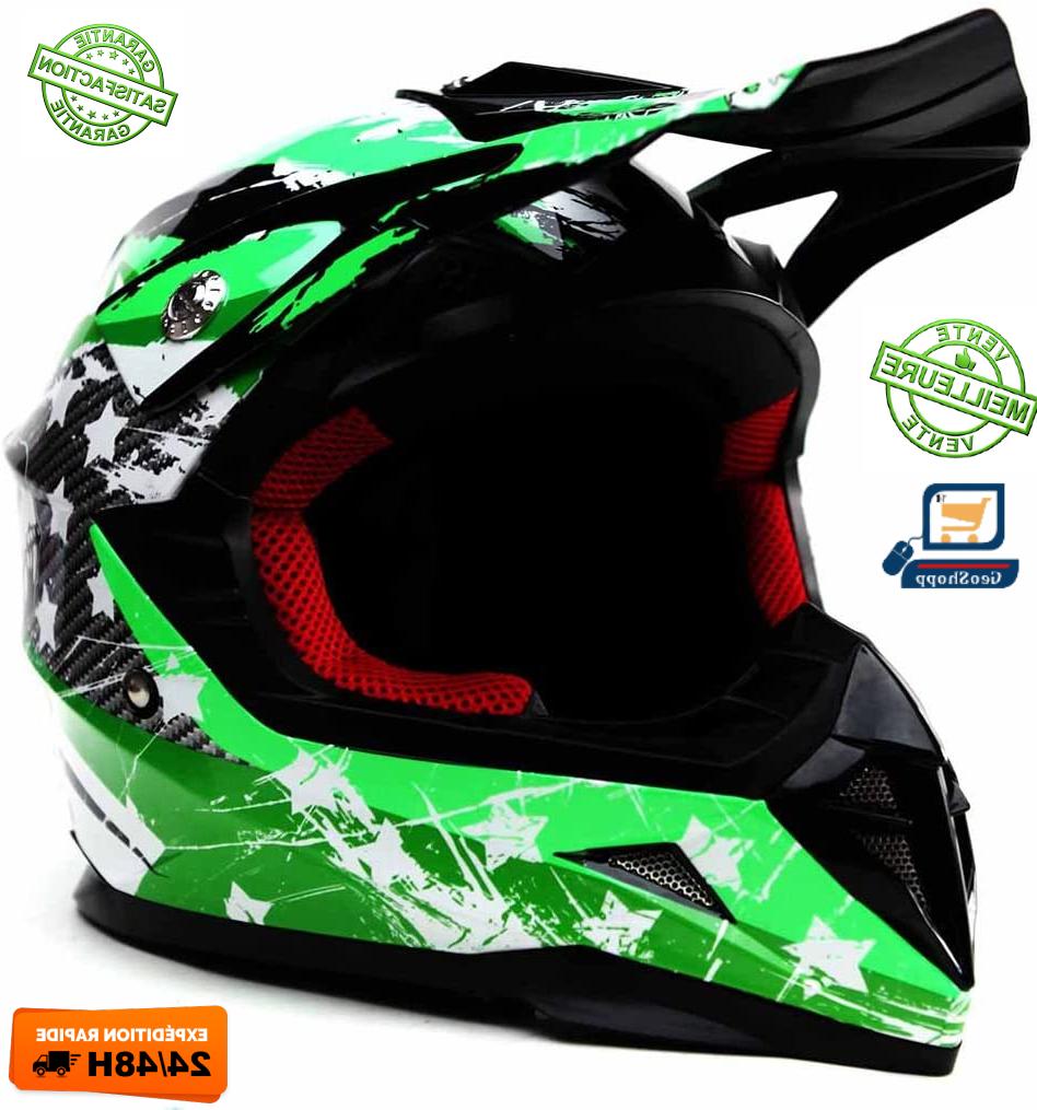 casque motocross enfant ece homologue yema ym211