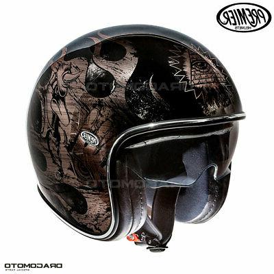 casque vintage evo bd black chrom jet