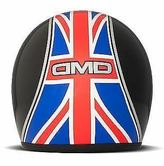 casque vintage flag jack noir taille s