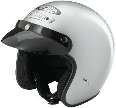 classic casque jet de moto scooter retro