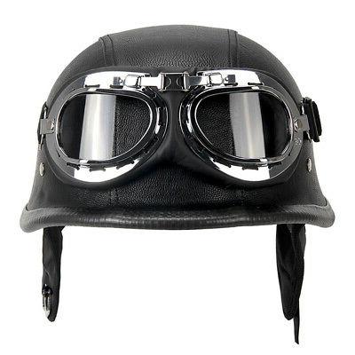 demi casque moto pour femmes hommes style
