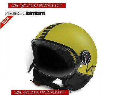 design classic casque jet fgtr yellow jaune