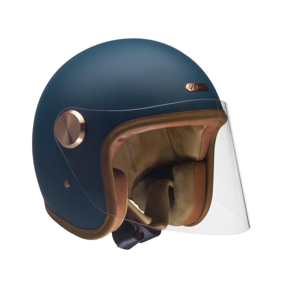 epicurist ouvert moto scooter casque integral bleu