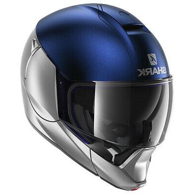 evojet double argent moto modulable casque classe