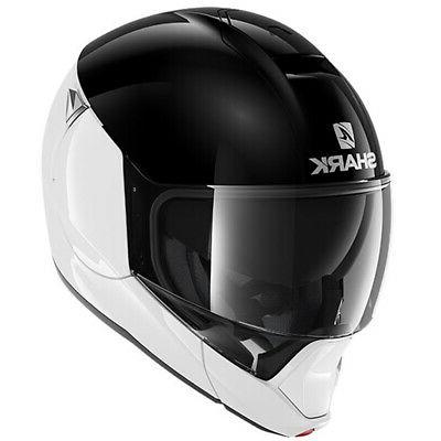 evojet double blanc moto modulable casque classe