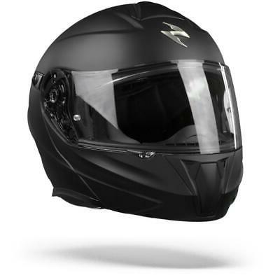 exo 920 solid noir mat casque modulable