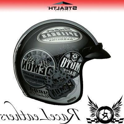hd320 old school mono ouvert moto scooter
