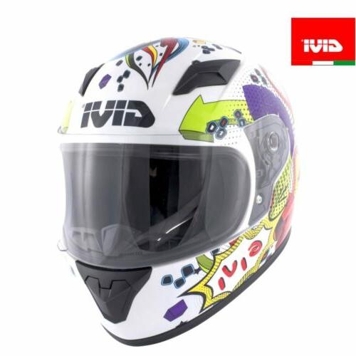 hj04fb910 casque junior 4 integrale route blanc