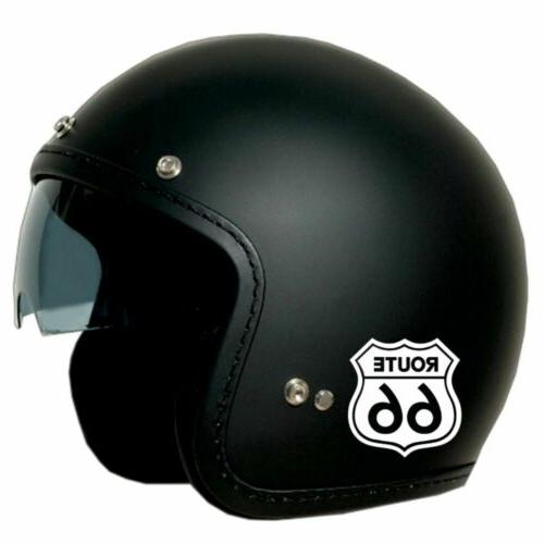 jet helmet homologue old black mat