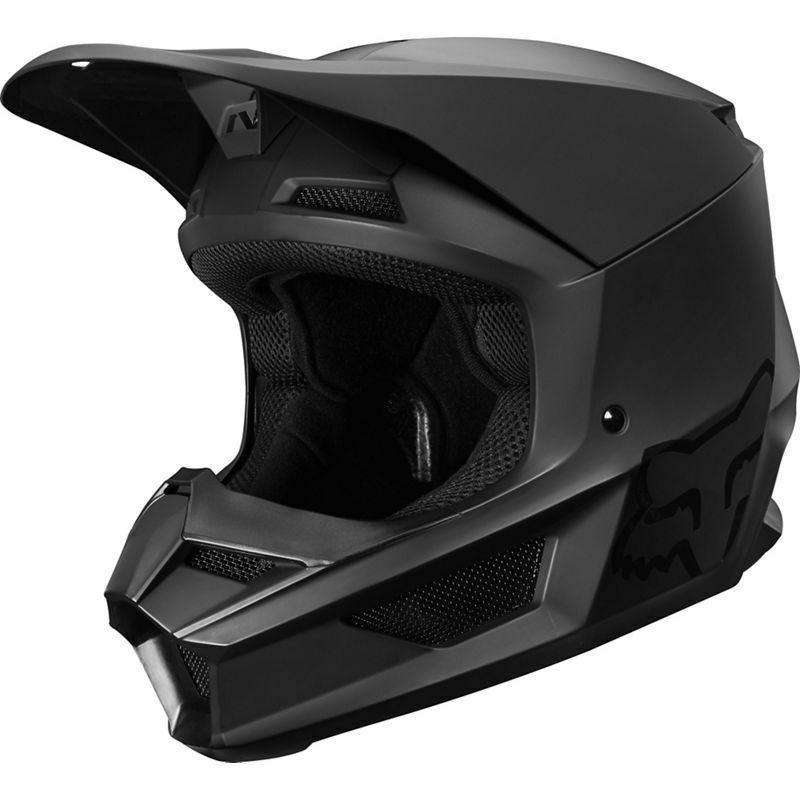 jeunes v1 mvrs motocross mx casque noir