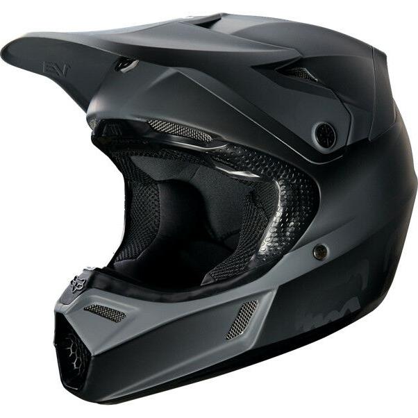 jeunes v3 motocross mx casque noir mat