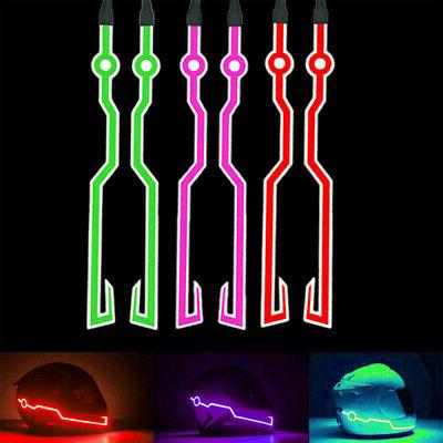 led feu casque moto nuit equitation signal