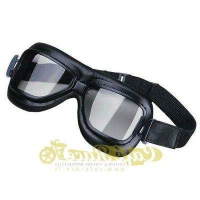 lunettes aviateur rouge vintage baron casque jet