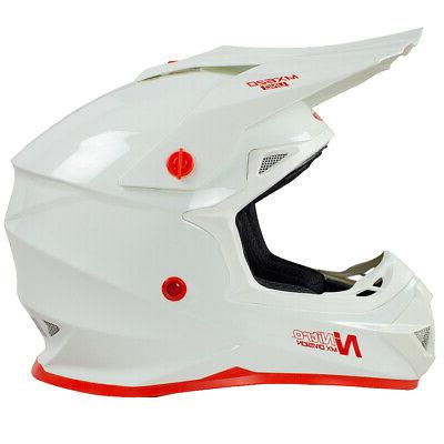 mx620 uno adulte blanc brillant motocross mx