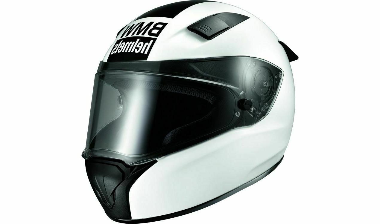 original moto casque race blanc taille l