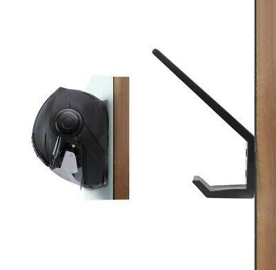 porte casque moto support mural hh2 noir