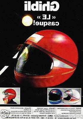 publicite advertising 1980 le casque moto ghibli