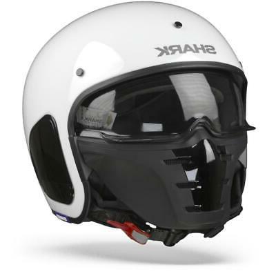 s drak blank whu blanc casque moto