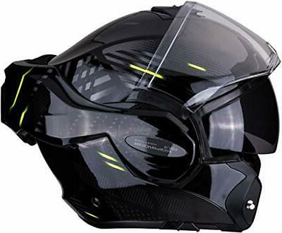 scorpion nc casque moto hommes noir rouge