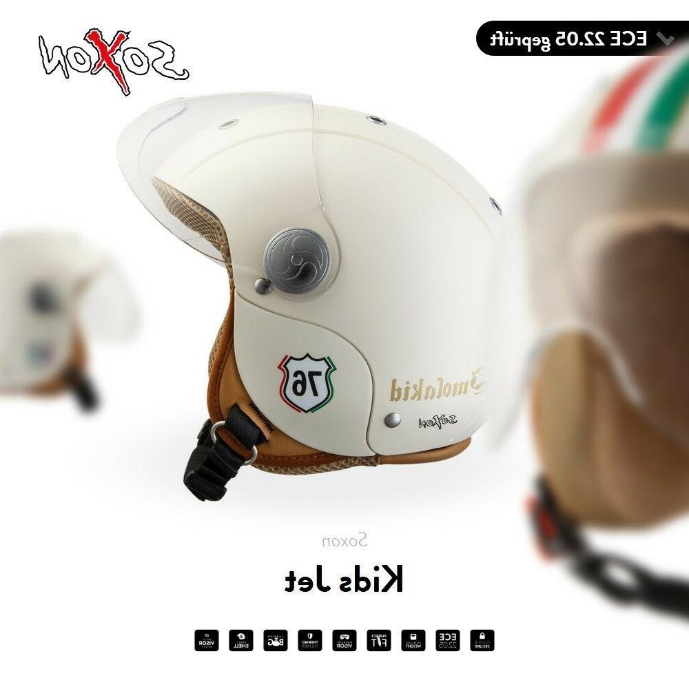 sk 55 imola enfant moto vespa casque