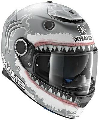 spartan replica lorenzo blanc casque de moto