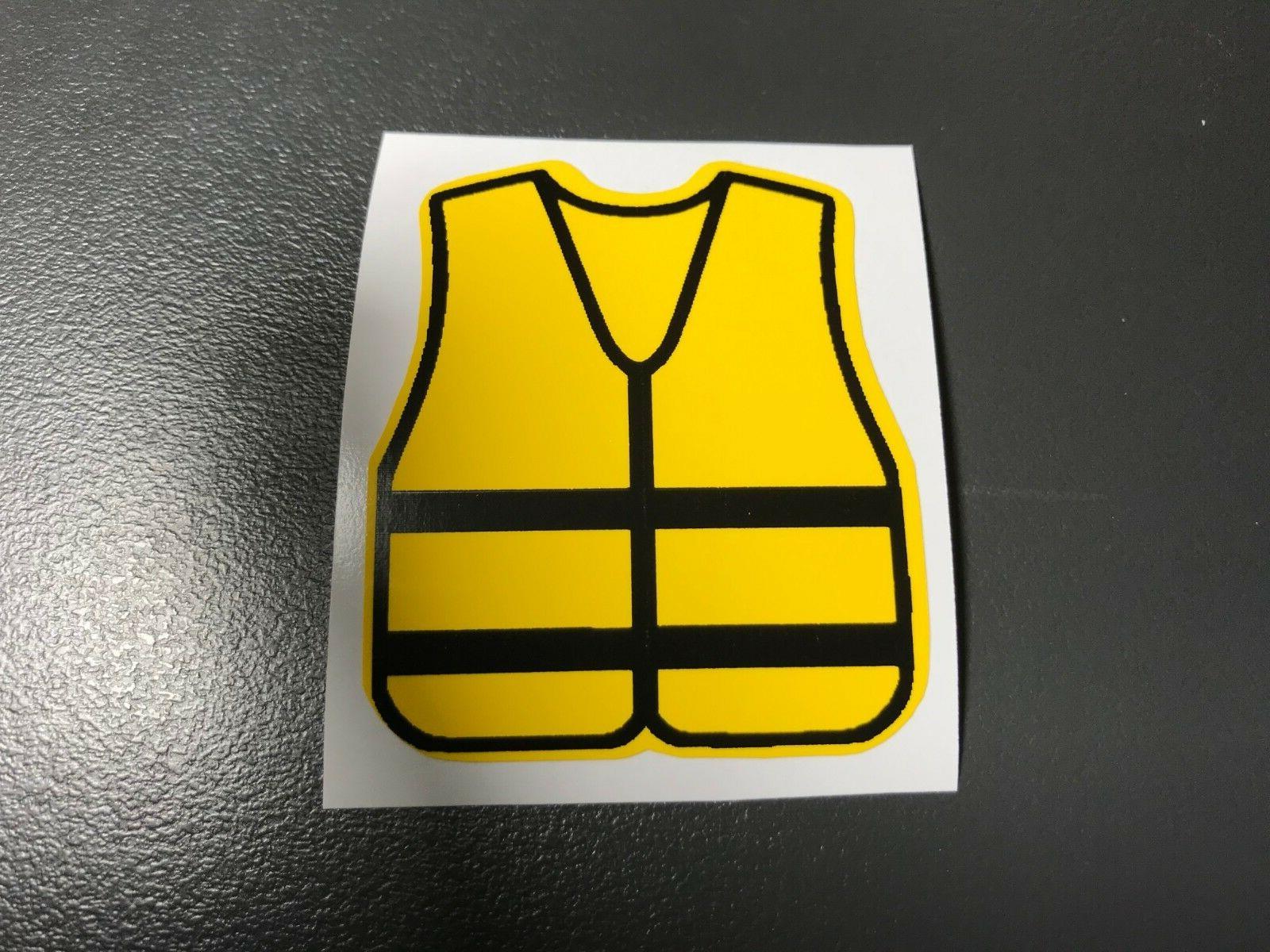 sticker casque gilet jaune gilets jaunes motard