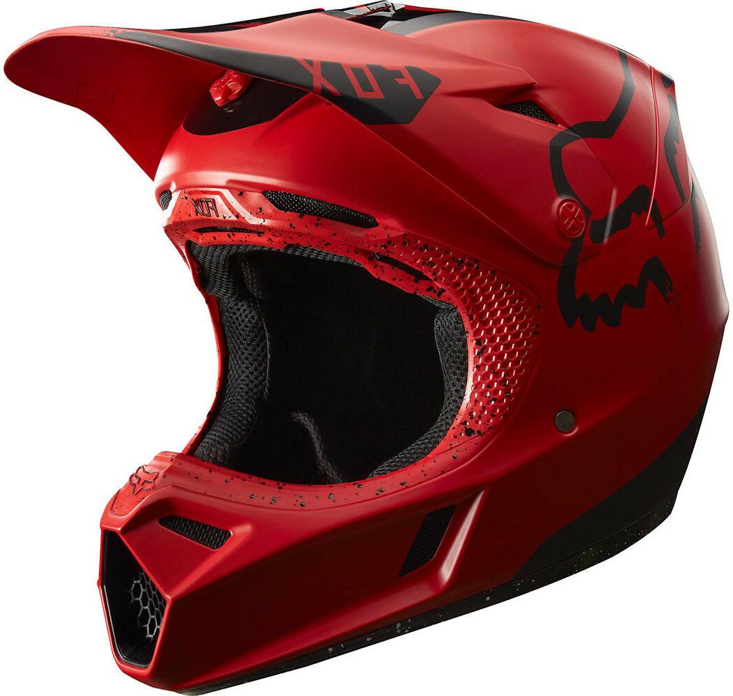 v3 moth le motocross mx casque rouge