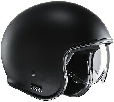 v30 casque jet retro vintage moto pour