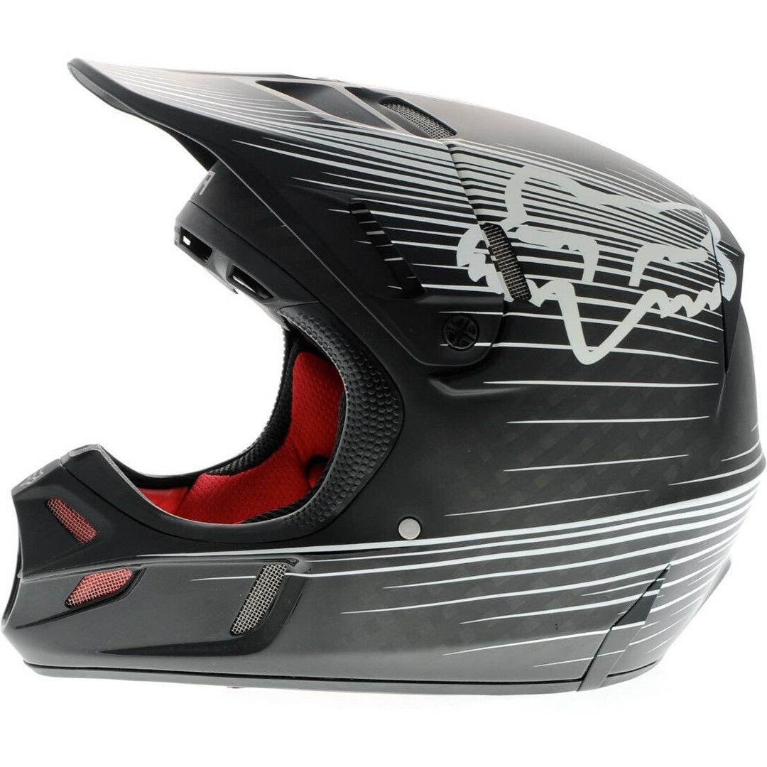 v4 carbone reveal motocross mx casque noir