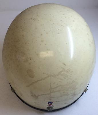 vintage harley davidson moto casque evel knievel
